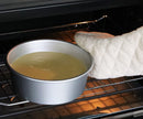 New Star Foodservice 32123 Terry Cloth Oven Mitts, Up to 400F, 13-Inch, Set of 2