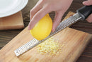 New Star Foodservice 7006834 Stainless Steel Classic Zester/Grater with Plastic Handle
