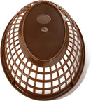 New Star Foodservice 44119 Fast Food Baskets, 9 1/4-Inch x 6-Inch Oval, Set of 36, Brown