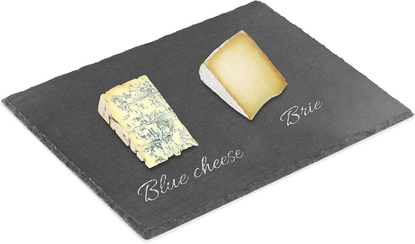 New Star Foodservice 28546 Artaste Slate Cheese Board, 12" By 16 Black