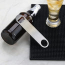 New Star Foodservice 48179 Stainless Steel Flat Bottle Opener, 7-Inch