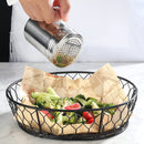 New Star Foodservice 28485 Stainless Steel Dredge Shaker with Handle, 10-Ounce, Set of 2