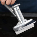 New Star Foodservice 37487 Heavy Duty Casting Aluminum Grill Scraper with Stainless Steel Blade,17.5-inch