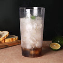 New Star Foodservice 46502 Tumbler Beverage Cup, Stackable Cups, Break-Resistant Commercial SAN Plastic, 32 oz, Clear, Set of 12