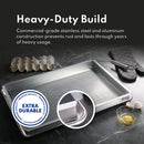 New Star Foodservice 42573 Aluminum Sheet Bun Pan Extender, 18 x 26 inch (Full Size)