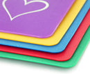New Star Foodservice 28713 Flexible Cutting Board, 12-Inch by 15-Inch, Assorted Colors, Set of 5