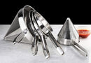 New Star Foodservice 42566 3-Piece Stainless Steel China Cap Strainer Set