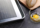 New Star Foodservice 36770 Commercial-Grade 18-Gauge Aluminum Sheet Pan/Bun Pan, Perforated 18" L x 26" W x 1" H (Full Size) | Measure Oven (Recommended)