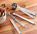 New Star Foodservice 43112 Stainless Steel 18/8 Measuring Spoons, Set of 6