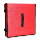 New Star Foodservice 50097 Insulated Pizza Delivery Bag, 20" by 20" by 5", Red