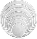 New Star Foodservice 50677 Restaurant-Grade Aluminum Pizza Baking Screen, Seamless, 12-Inch