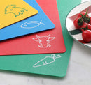 New Star Foodservice 42627 Flexible Cutting Board, 12-Inch by 15-Inch, Assorted Colors, Set of 6