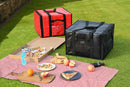 New Star Foodservice 50134 Insulated Pizza Delivery Bag, 20" by 19" by 13", Red
