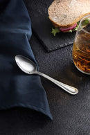 New Star Foodservice 58147 Slimline Pattern, 18/0 Stainless Steel, Teaspoon, 6-Inch, Set of 12