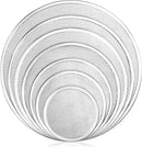 New Star Foodservice 50967 Restaurant-Grade Aluminum Pizza Baking Screen, Seamless, 14-Inch, Pack of 6