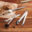 New Star Foodservice 43112 Stainless Steel 18/8 Measuring Spoons, Set of 6