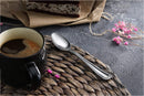 New Star Foodservice 58161 Slimline Pattern, 18/0 Stainless Steel, Coffee Spoon, 4.75-Inch, Set of 12