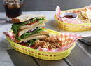 New Star Foodservice 44089 Fast Food Baskets, 10.5 x 7 Inch, Set of 12, Yellow