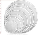 New Star Foodservice 50974 Restaurant-Grade Aluminum Pizza Baking Screen, Seamless, 16-Inch, Pack of 6