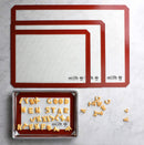 New Star Foodservice 36657 Commercial Grade Silicone Baking Mat Non Stick Pan Liner, 14 x 20 inch (Two-Thirds Size)