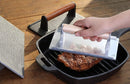New Star Foodservice 42542 Extra Heavy Large Commercial Grade Iron Steak Weight/Bacon Press, 9.25-Inch by 5.25-Inch