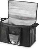 New Star Foodservice 1028676 Insulated Reusable Grocery Bag, 23"W x 15"H x 14"D, Set of 2