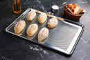 New Star Foodservice 36770 Commercial-Grade 18-Gauge Aluminum Sheet Pan/Bun Pan, Perforated 18" L x 26" W x 1" H (Full Size) | Measure Oven (Recommended)