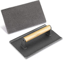 New Star Foodservice 42542 Extra Heavy Large Commercial Grade Iron Steak Weight/Bacon Press, 9.25-Inch by 5.25-Inch