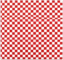 New Star Foodservice 44263 Red Check Food Basket Liners, 12 by 12-inch, Set of 36