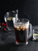New Star Foodservice 46151 Polycarbonate Plastic Tapered Style Restaurant Water Pitcher, 60-Ounce, Clear, Set of 12