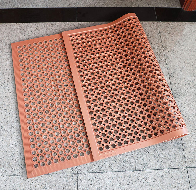  Rubber Floor Mat Anti-Fatigue Non Slip Floor Mats 36